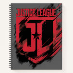 Justice League | Brushed Paint JL Shield Notebook