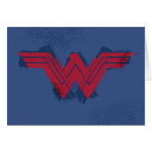Justice League | Brushed Wonder Woman Symbol (Front Horizontal)