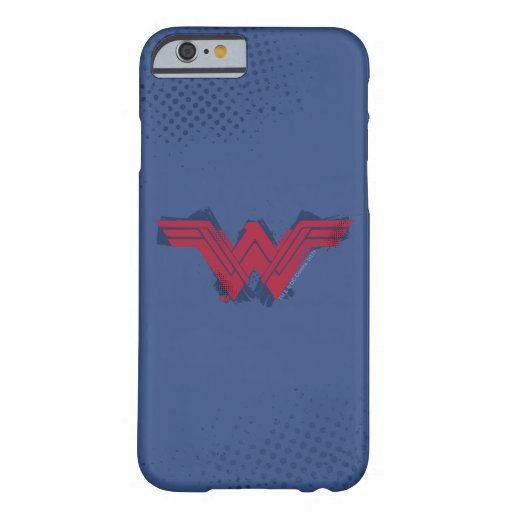 Justice League | Brushed Wonder Woman Symbol Barely There iPhone 6 Case