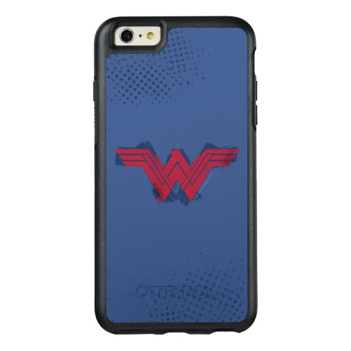 Justice League | Brushed Wonder Woman Symbol OtterBox iPhone 6/6s Plus Case