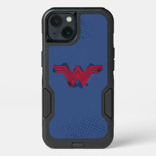 Justice League Brushed Wonder Woman Symbol iPhone 13 Case