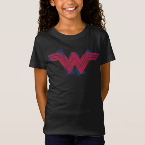 Justice League  Brushed Wonder Woman Symbol T_Shirt