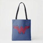 Justice League | Brushed Wonder Woman Symbol Tote Bag