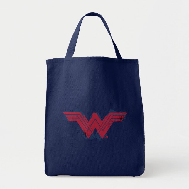 Justice League | Brushed Wonder Woman Symbol Tote Bag (Front)