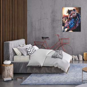 Justice League Comic Cover #12 Variant Canvas Print