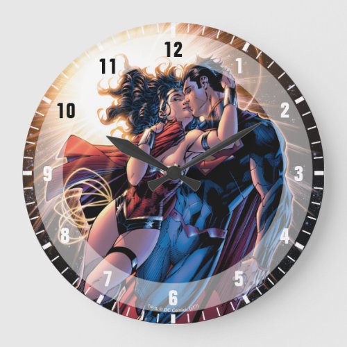 Justice League Comic Cover 12 Variant Large Clock