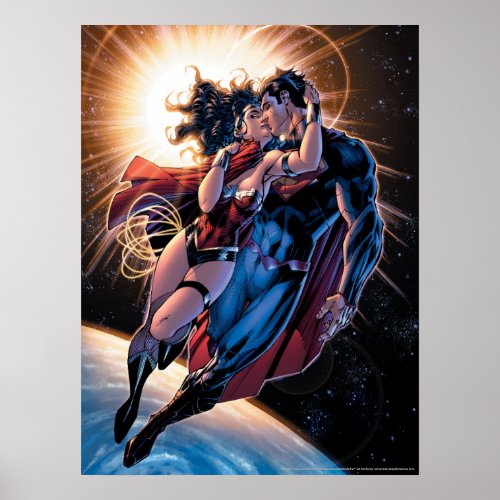 Justice League Comic Cover 12 Variant Poster