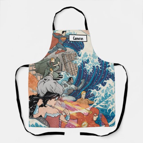 Justice League Comic Cover 15 Variant Apron