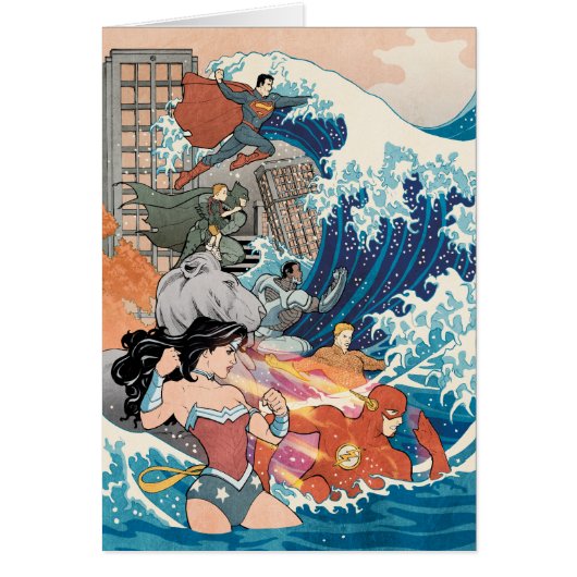 Justice League Comic Cover #15 Variant Cards (Front)