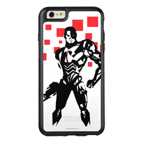 Justice League  Cyborg Digital Noir Pop Art OtterBox iPhone 66s Plus Case