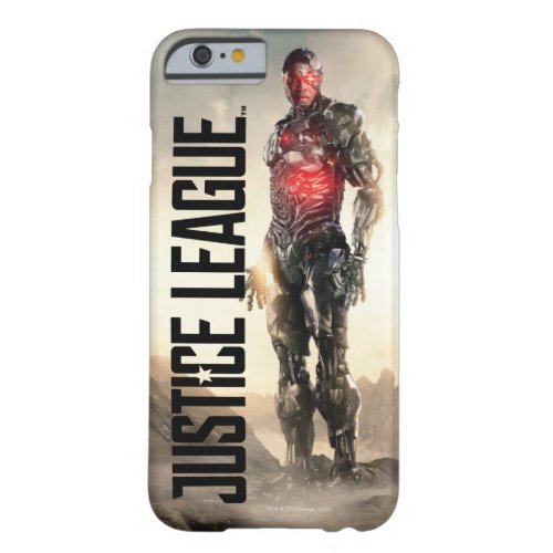 Justice League  Cyborg On Battlefield Barely There iPhone 6 Case