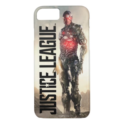 Justice League  Cyborg On Battlefield iPhone 87 Case