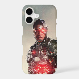 Justice League   Cyborg On Battlefield iPhone 17 Case