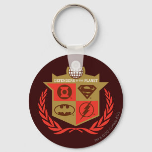 Justice League Defenders of the Planet Keychain