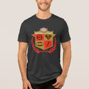 Justice League Defenders of the Planet Tri-Blend Shirt
