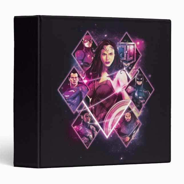 Justice League | Diamond Galactic Group Panels Binder (Front/Spine)