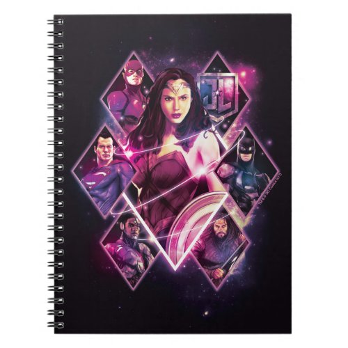 Justice League  Diamond Galactic Group Panels Notebook