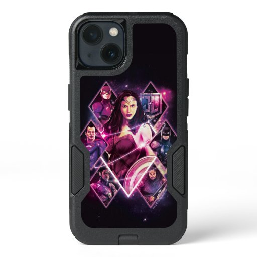 Justice League | Diamond Galactic Group Panels iPhone 13 Case
