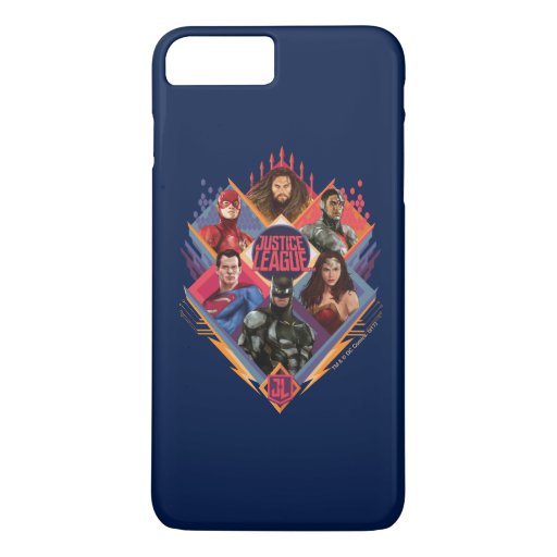 Justice League | Diamond Hatch Group Badge iPhone 8 Plus/7 Plus Case