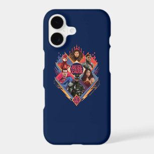 Justice League Diamond Hatch Group Badge iPhone 17 Case