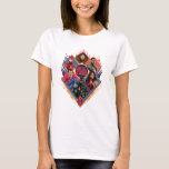 Justice League | Diamond Hatch Group Badge T-Shirt