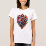 Justice League | Diamond Hatch Group Badge T-Shirt