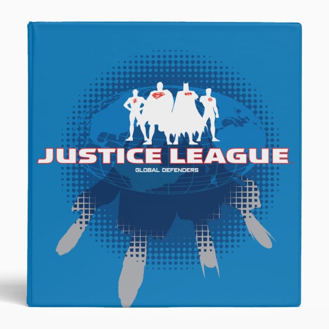 Justice League Global Defenders Binder (Front)