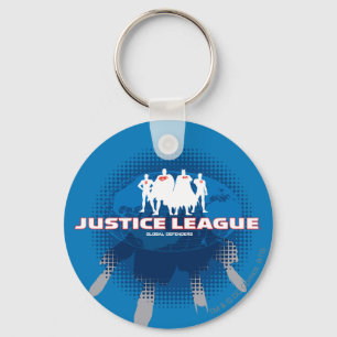 Justice League Global Defenders Keychain
