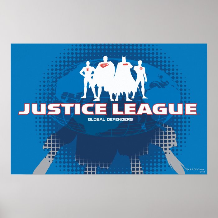 Justice League Global Defenders Print