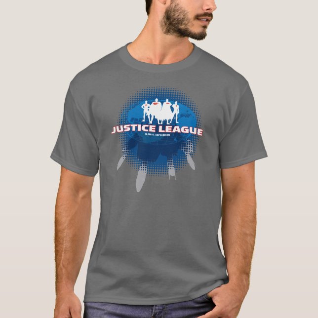 Justice League Global Defenders T-Shirt (Front)
