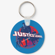 Justice League Global Heroes and Globe Keychain