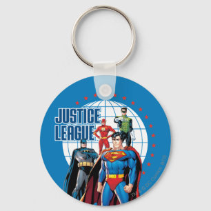 Justice League Global Heroes Keychain