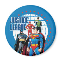 Justice League Global Heroes Magnet