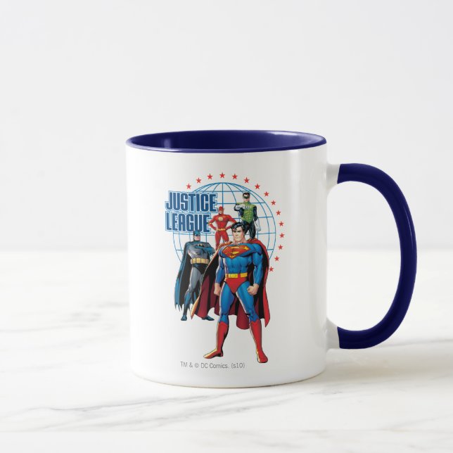 Justice League Global Heroes Mug (Right)
