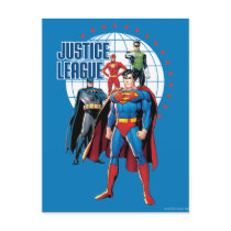 Justice League Global Heroes Postcard