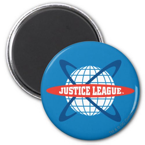 Justice League Globe Logo Magnet