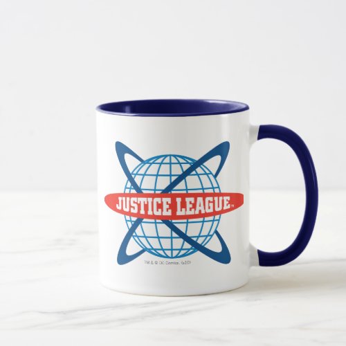 Justice League Globe Logo Mug