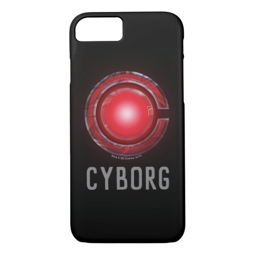 Justice League | Glowing Cyborg Symbol iPhone 8/7 Case