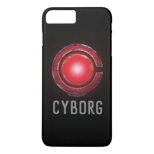 Justice League | Glowing Cyborg Symbol iPhone 8 Plus/7 Plus Case