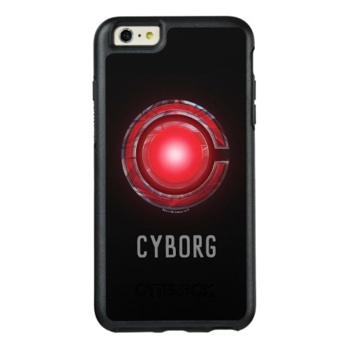 Justice League  Glowing Cyborg Symbol OtterBox iPhone 66s Plus Case