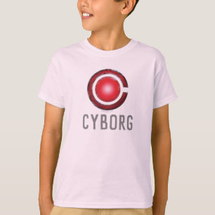 Justice League   Glowing Cyborg Symbol T-Shirt