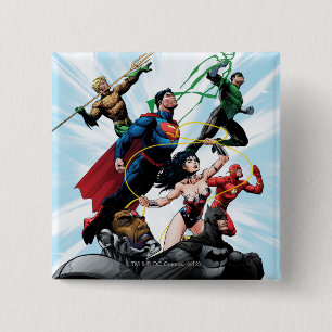 Justice League - Group 1 Button