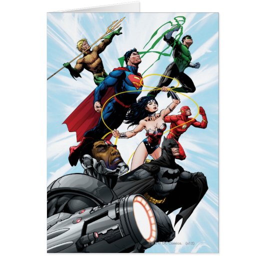 Justice League - Group 1 Cards (Front)