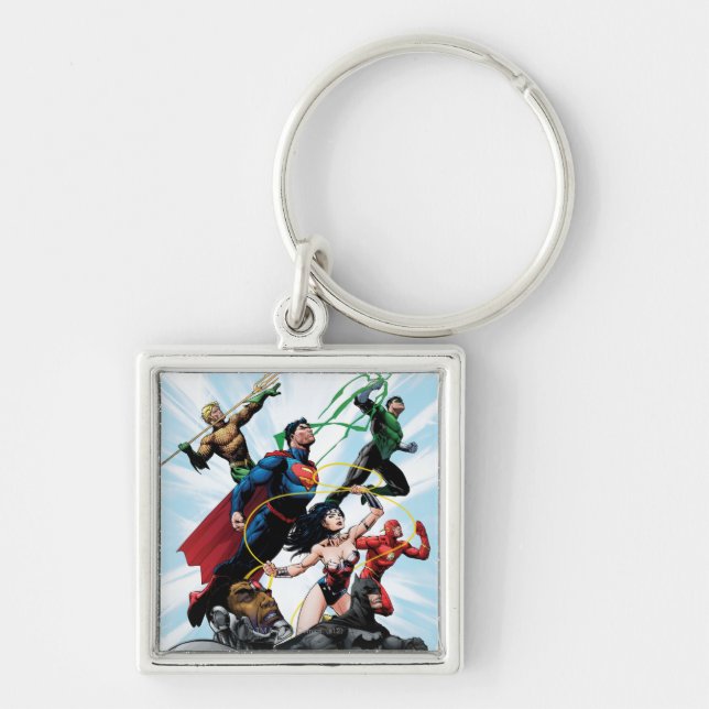 Justice League - Group 1 Keychain (Front)
