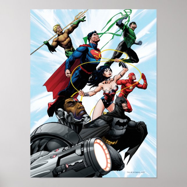Justice League - Group 1 Poster (Front)