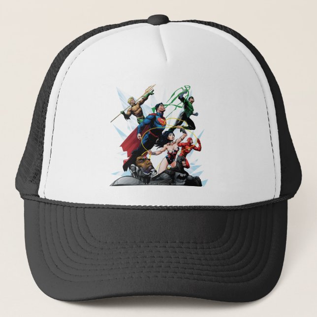 Justice League - Group 1 Trucker Hat (Front)