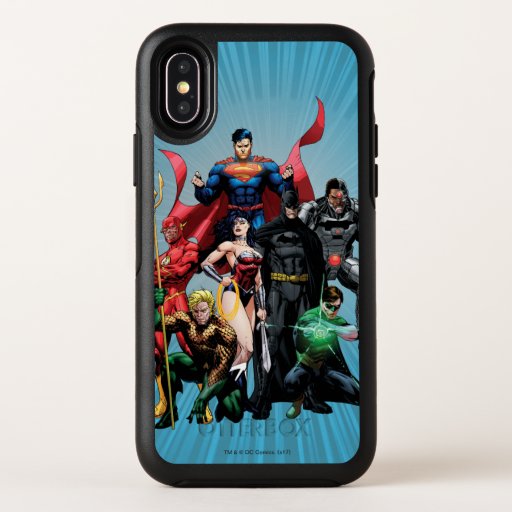 Justice League - Group 2 OtterBox Symmetry iPhone X Case