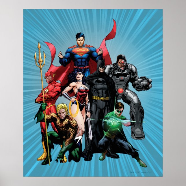 Justice League - Group 2 Poster (Front)