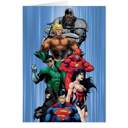 Justice League - Group 3 Cards (Front)