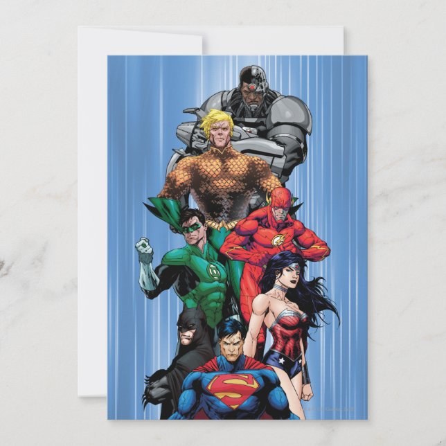 Justice League - Group 3 Invitation (Front)